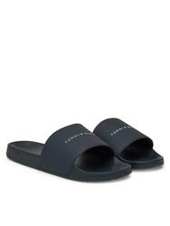 Tommy Hilfiger pánské tmavě modré pantofle - 41 (DW5)