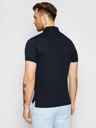 Tommy Hilfiger pánské tmavě modré polo tričko - XXXL (DW5)