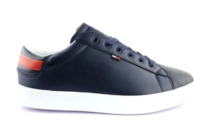 Tommy Hilfiger pánské tmavě modré tenisky Retro - 44 (006)