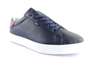 Tommy Hilfiger pánské tmavě modré tenisky Retro - 44 (006)