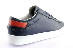 Tommy Hilfiger pánské tmavě modré tenisky Retro - 44 (006)