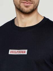 Tommy Hilfiger pánské tmavě modré tričko - XL (DW5)