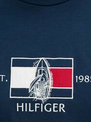 Tommy Hilfiger pánské tmavě modré tričko - S (DAF)