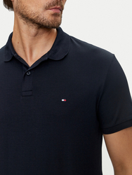 Tommy Hilfiger pánské tmavě modré polo tričko - XL (DW5)