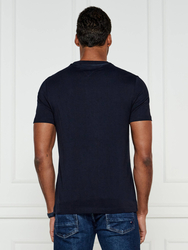 Tommy Hilfiger pánské tmavě modré tričko - L (DW5)