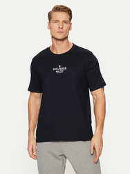 Tommy Hilfiger pánské tmavě modré tričko - M (DW5)