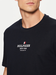 Tommy Hilfiger pánské tmavě modré tričko - M (DW5)