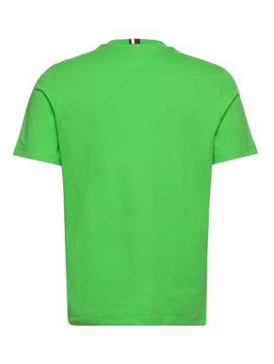 Tommy Hilfiger pánské zelené tričko - XL (LWY)