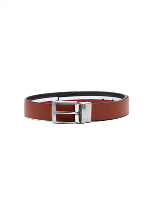 Tommy Hilfiger pánský černý pásek Adan - 95 (BDS)