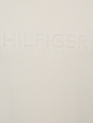 Tommy Hilfiger pánský smetanový svetr - XL (YBI)