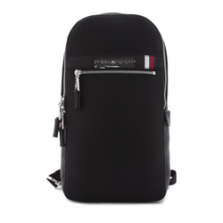 Tommy Hilfiger pánský černý batoh Slingpack - OS (BDS)