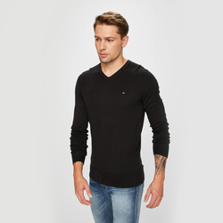 Tommy Hilfiger pánský černý svetr  - M (032)