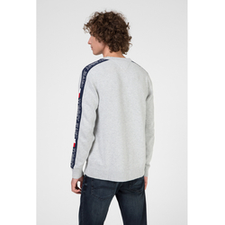 Tommy Jeans pánský šedý svetr Tape - XL (P01)
