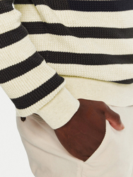 Tommy Hilfiger pánský béžový svetr - M (0A4)