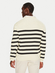 Tommy Hilfiger pánský béžový svetr - M (0A4)