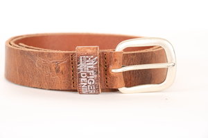 Tommy Hilfiger pánský hnědý pásek  - 100 (950)