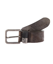 Tommy Hilfiger pánský hnědošedý pásek Rubber  - 95 (073)
