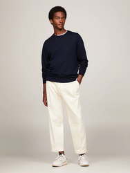 Tommy Hilfiger pánský tmavěmodrý svetr - XXL (DW5)