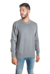 Tommy Hilfiger pánský světle šedý svetr Atlantic