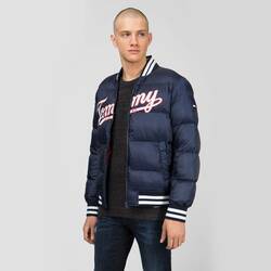 Tommy Hilfiger pánský tmavě modrý bomber Varsity