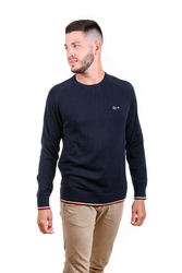 Tommy Hilfiger pánský tmavě modrý svetr Mercedes