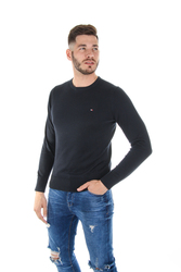 Tommy Hilfiger pánský tmavě modrý svetr - S (403)