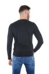 Tommy Hilfiger pánský tmavě modrý svetr - S (403)