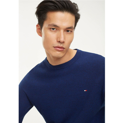 Tommy Hilfiger pánský tmavě modrý svetr Mouline - S (049)
