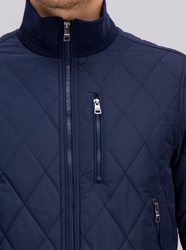 Tommy Hilfiger pánský tmavě modrý bomber - L (431)