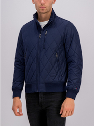 Tommy Hilfiger pánský tmavě modrý bomber - L (431)