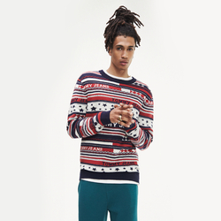 Tommy Hilfiger pánský vzorovaný svetr Americana