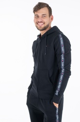 Tommy Hilfiger pánská černá mikina Hoodie