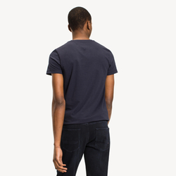 Tommy Hilfiger pánské tmavě modré tričko - L (416)
