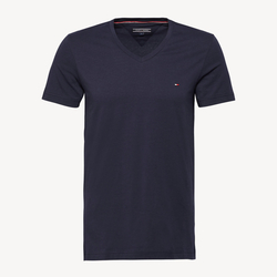 Tommy Hilfiger pánské tmavě modré tričko - L (416)