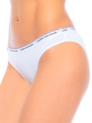 Tommy Hilfiger dámské bílé kalhotky 3pack - L (904)