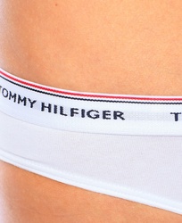 Tommy Hilfiger dámské bílé kalhotky 3pack - L (904)