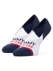 Tommy Jeans unisex ponožky 2 pack - 39/42 (WHI)