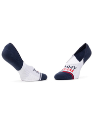 Tommy Jeans unisex ponožky 2 pack - 39/42 (WHI)