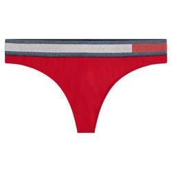 Tommy Hilfiger dámská červená tanga - M (611)