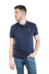 Tommy Hilfiger pánské tmavě modré polo Collar