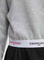 Tommy Jeans dámská šedá mikina - XS (P6N)