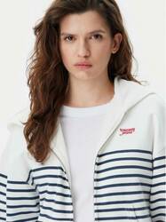 Tommy Jeans dámská pruhovaná mikina - XS (0FC)