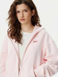 Tommy Jeans dámská růžová mikina - M (TH3)