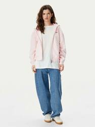 Tommy Jeans dámská růžová mikina - M (TH3)