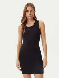 Tommy Jeans dámské černé šaty - XS (BDS)