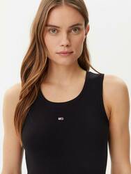Tommy Jeans dámské černé šaty - XS (BDS)