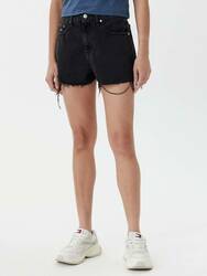 Tommy Jeans dámské černé džínové šortky - 25/NI (1BZ)