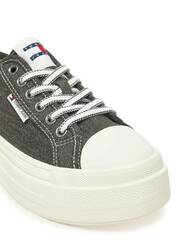 Tommy Jeans dámské černé tenisky - 36 (BDS)