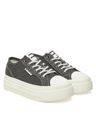 Tommy Jeans dámské černé tenisky - 36 (BDS)