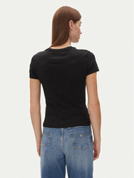 Tommy Jeans dámské černé tričko - L (BDS)